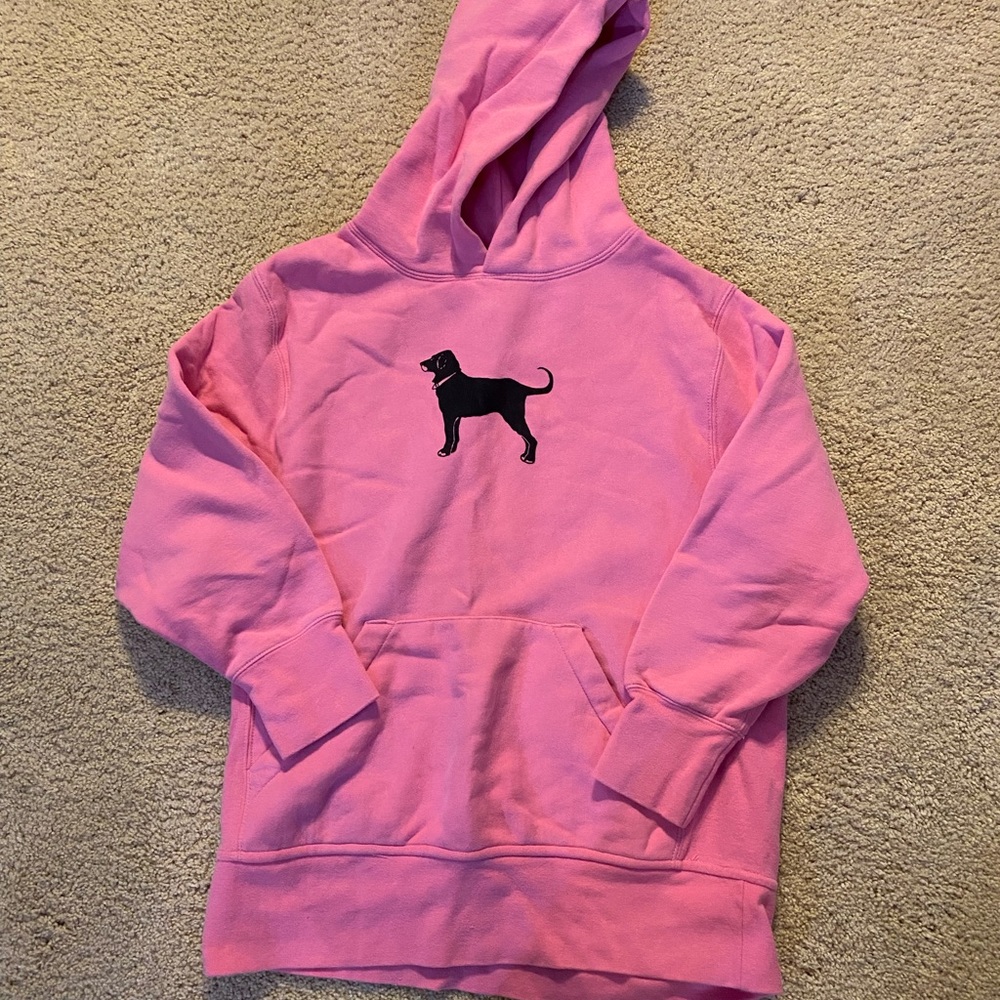 Black Dog Hooded Sweatshirt